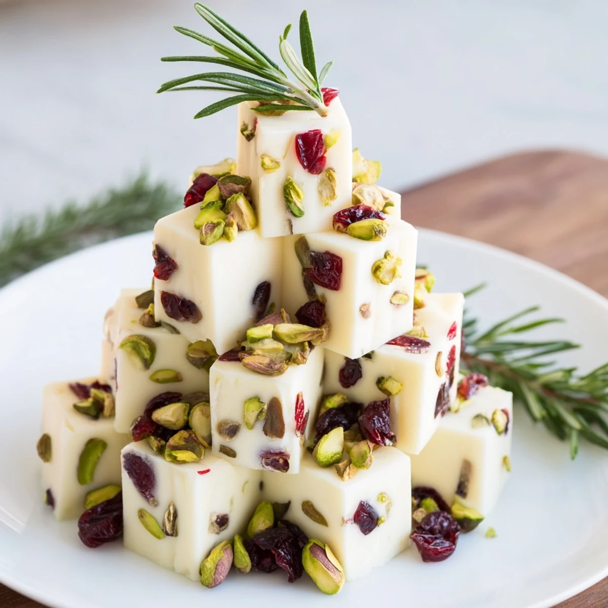 Beautiful Cranberry White Cheddar Tree appetizer, offering a delightful combination of flavors and textures for your guests.