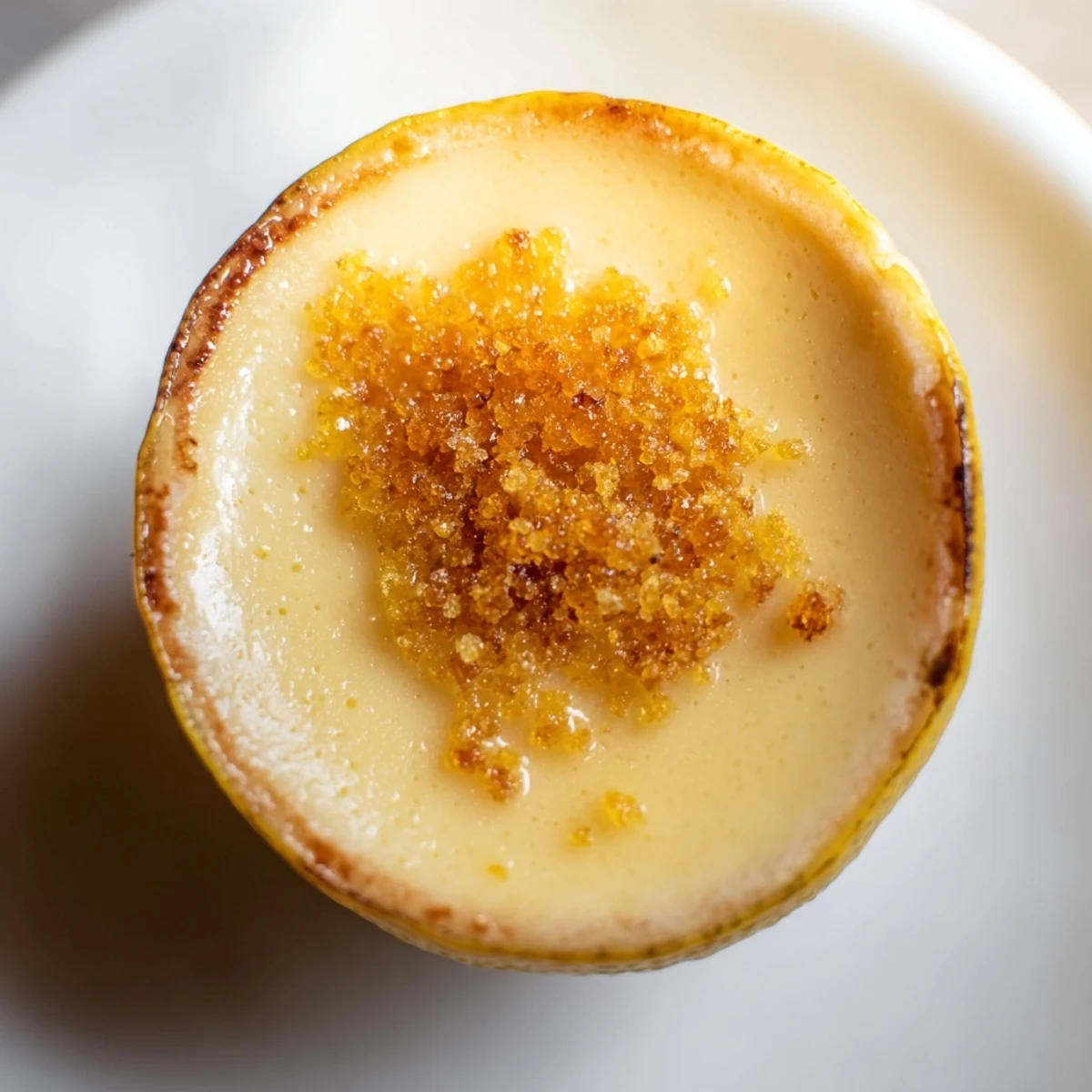 Silky Lemon Brûlée Cream