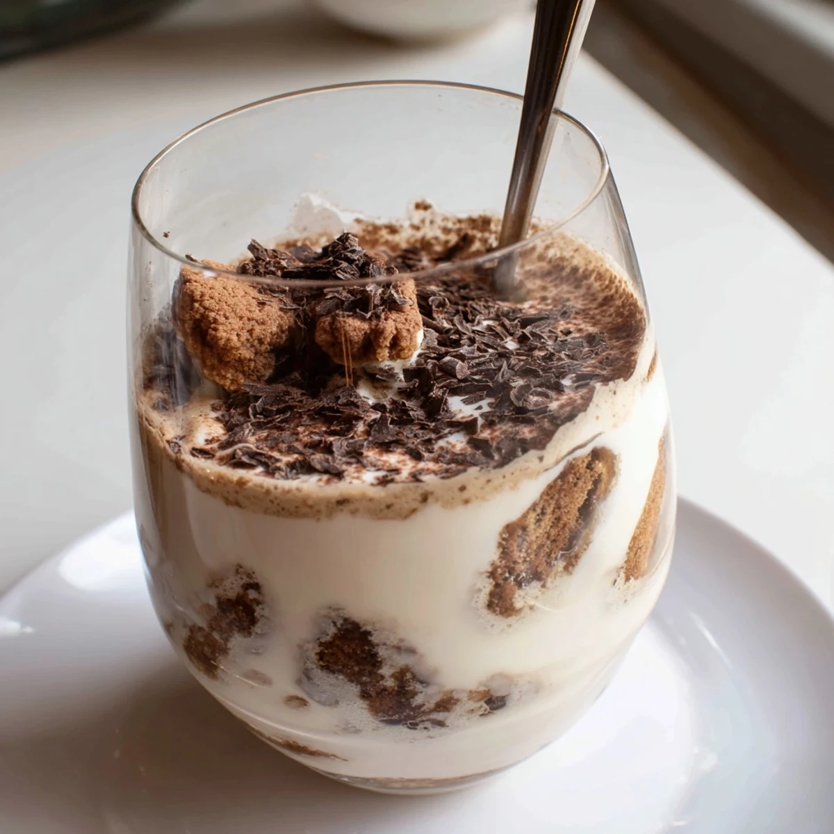 Tiramisu Latte Coffee Dessert