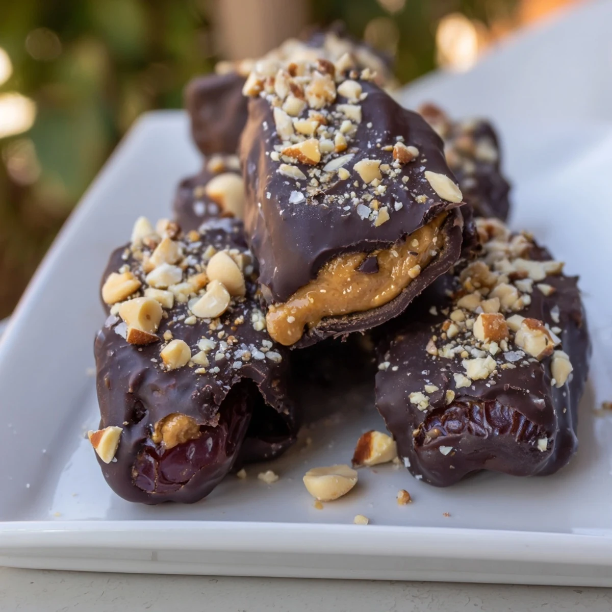 Date Bark Snickers-Style