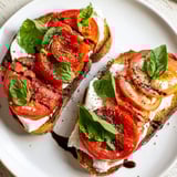 Tomato Burrata Toast