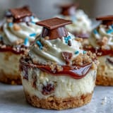 Easy Graduation Cheesecake Bites