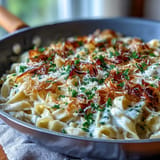 Creamy Cabbage Alfredo