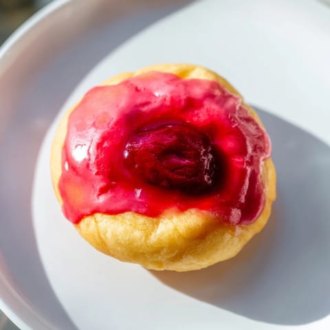 Mini Pączki Cherry Glaze
