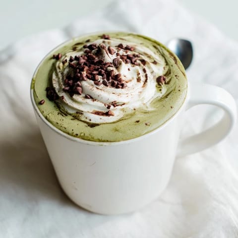 collagen peppermint mocha latte