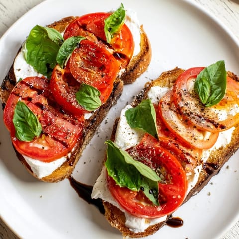 Tomato Burrata Toast
