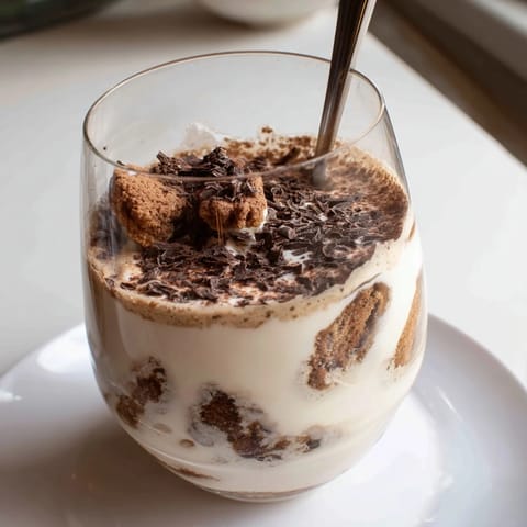 Tiramisu Latte Coffee Dessert