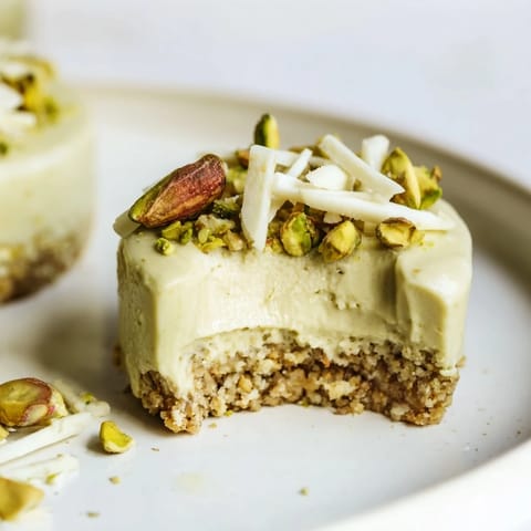 Pistachio Cheesecake Bites
