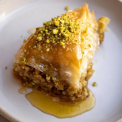 Turkish Hazelnut Pistachio Baklava
