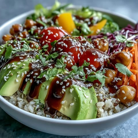 Rainbow Veggie Buddha Bowl