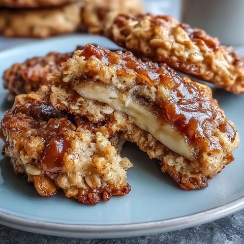 Vegan Banana Oat Cookies