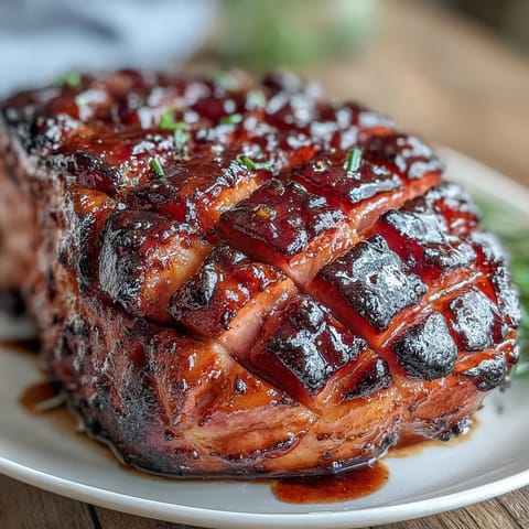 Black Currant Ham Glaze