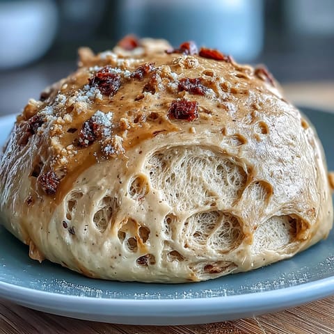 A golden, bubbly sourdough pizza crust with charred edges, ready for your favorite toppings and a perfect bite every time.
