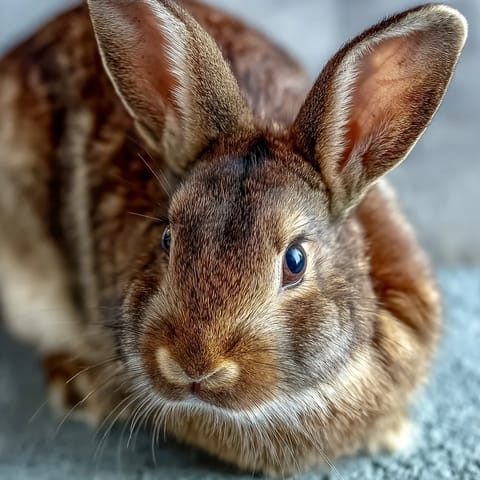 Whimsical Easter bunny cake with fluffy buttercream, coconut fur, and gold sprinkles for a festive sparkle.