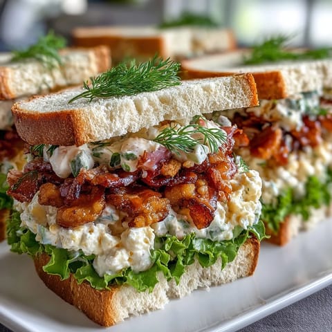 Three classic Southern tea sandwiches—cucumber dill, creamy egg salad, and savory ham—arranged beautifully on a platter for entertaining.