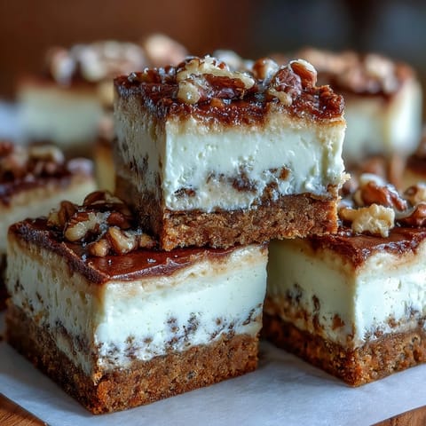 Carrot Cake Cheesecake Bars