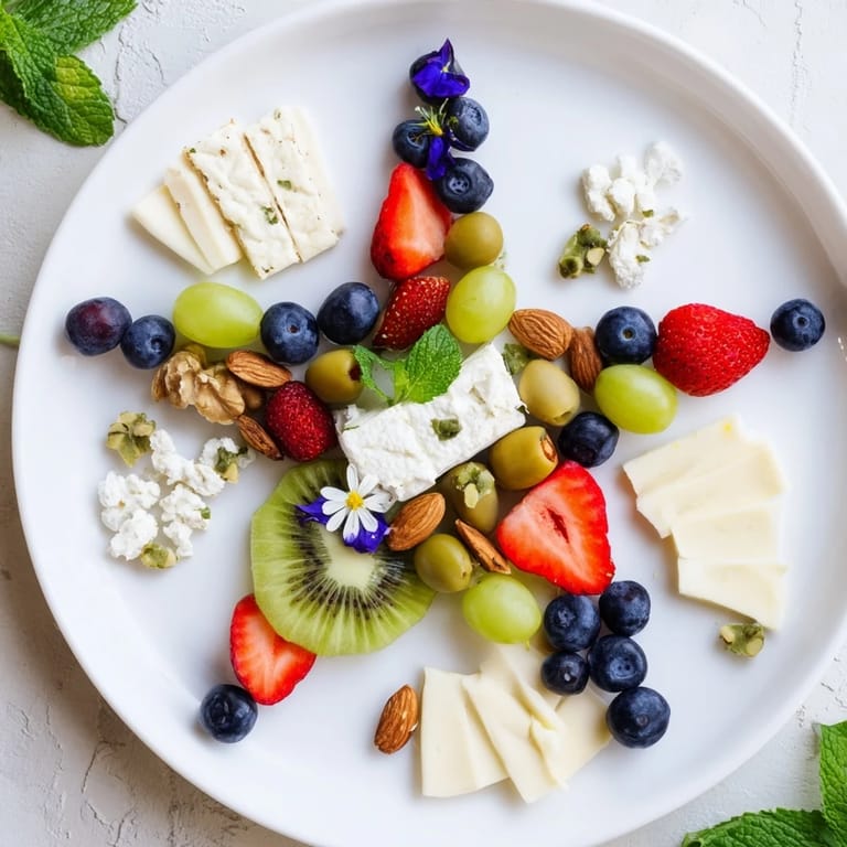 Explore the creative, edible Negative Space Puzzle: a visually striking, delicious platter to share.