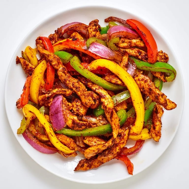 Flavorful Chicken Fajita Sheet Pan, with aromatic spices and tender vegetables, perfect for a Tex-Mex dinner.