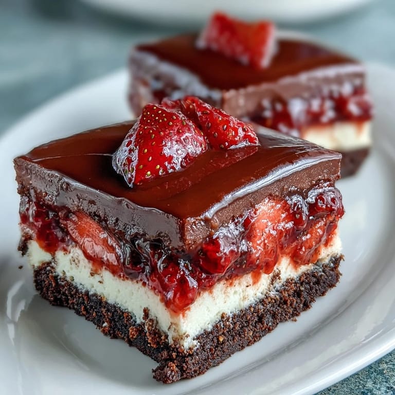 2. No-bake Easy Dubai Chocolate Strawberry Cheesecake Cups featuring a chocolate biscuit base, luscious cheesecake filling, and juicy macerated strawberries.  