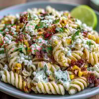 Elote Corn Pasta Cotija
